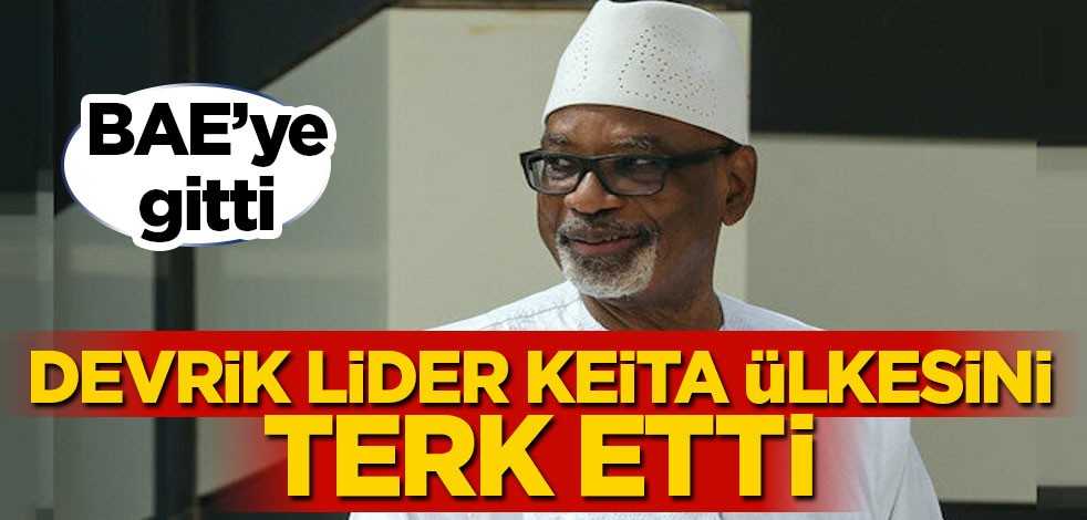 Devrik lider Keita ülkesini terk etti