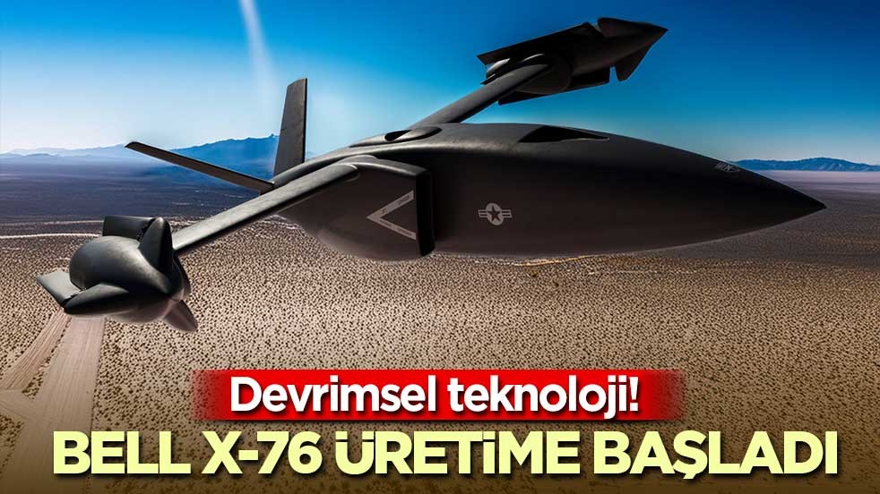 Devrimsel Bell X-76 üretime başladı! Yüksek hızlı VTOL uçak