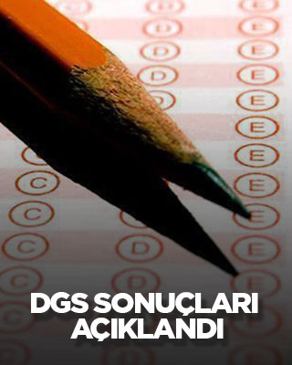 DGS sonuçları açıklandı