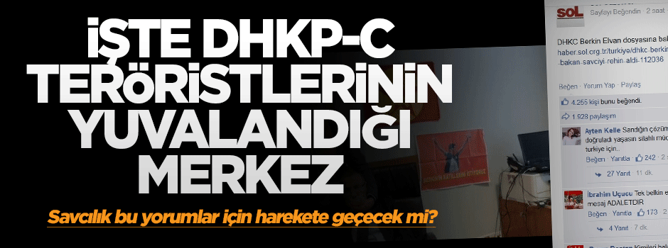 DHKP-C'li terör yandaşlarının yuvalandığı merkez: Sol