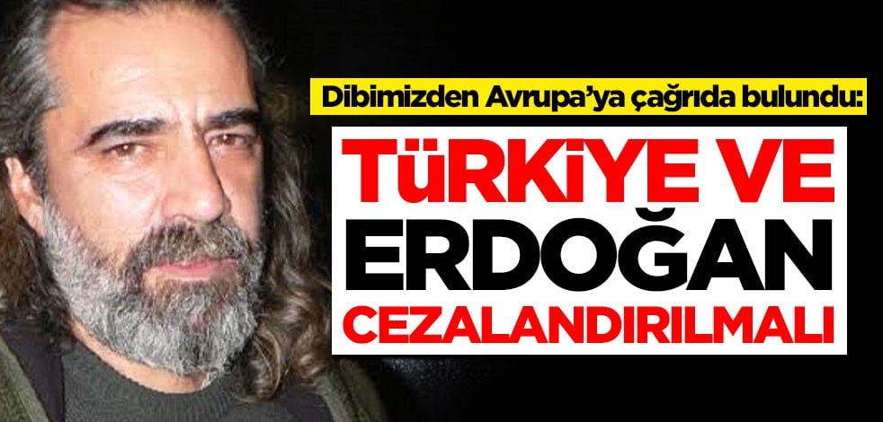 Dibimizden Avrupa’ya çağrıda bulundu: Türkiye ve Erdoğan cezalandırılmalı