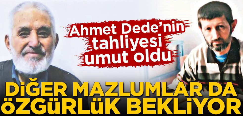 Diğer mazlumlar da özgürlük bekliyor