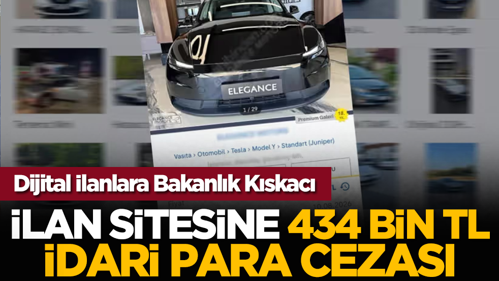 Dijital İlanlara Bakanlık Kıskacı: İlan Sitesine 434 Bin TL İdari Para Cezası