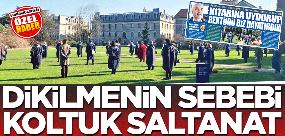 Dikilmenin sebebi koltuk saltanatı