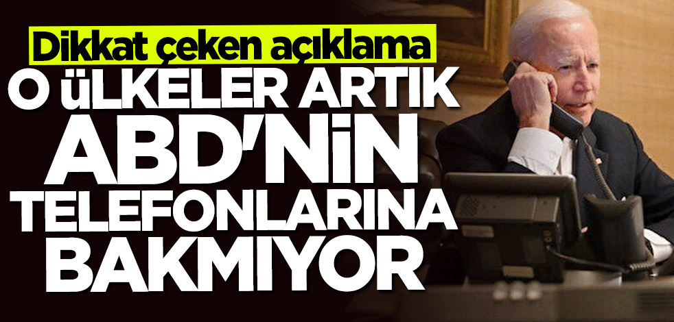 Dikkat çeken açıklama: O ülkeler artık ABD'nin telefonlarını açmıyor