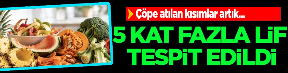 Dikkat çeken araştırma yaptılar: 5 kat fazla lif bulundu! Bize her şeyi anlatıyor