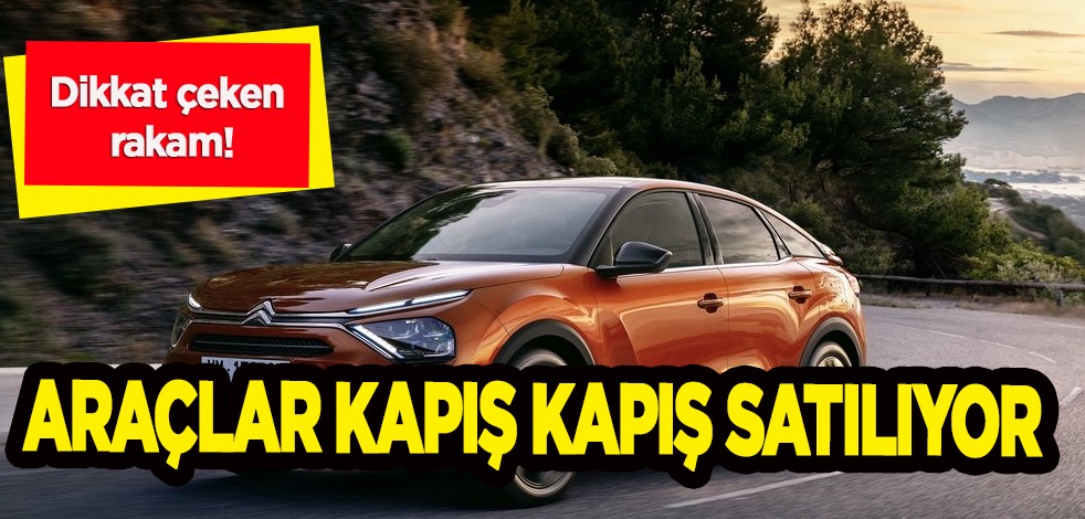 Dikkat çeken rakam! O marka rakamı sıfırladı: Araçlar kapış kapış satılıyor, 2023 son model sıfır bir araç!