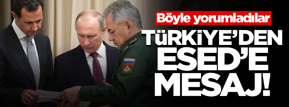 Dikkat çeken 'Nazik' yorumu: Türkiye, Esed rejimine mesaj verdi!