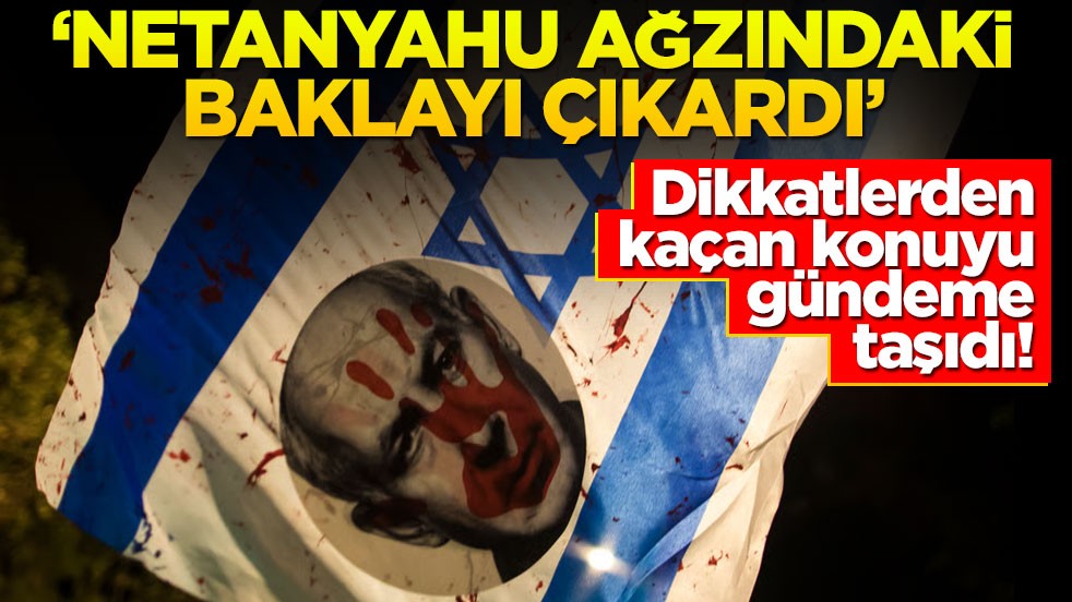 Dikkatlerden kaçan konuyu gündeme taşıdı! 