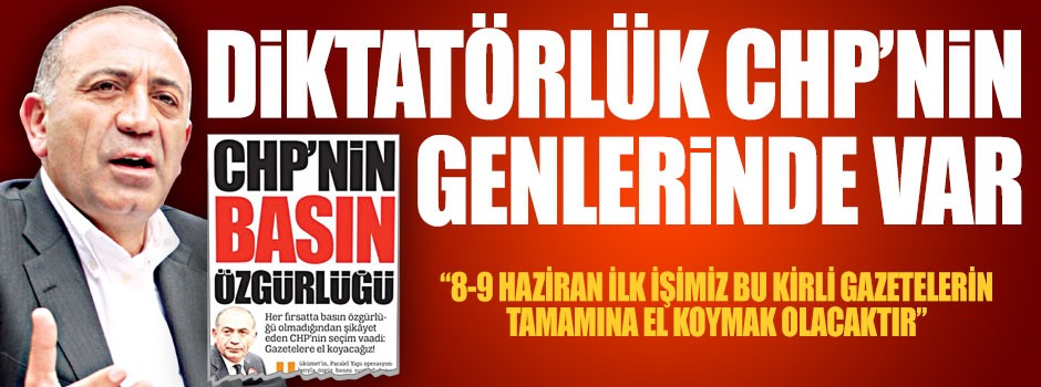 Diktatörlük CHP’nin genlerinde var