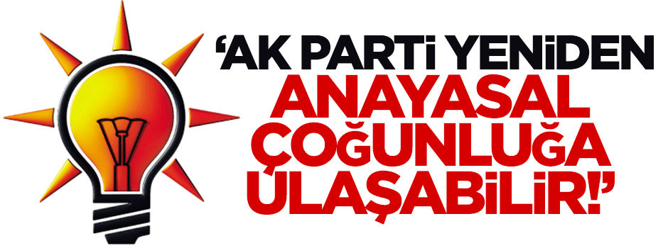 Dilipak: AK Parti yeniden anayasal çoğunluğa ulaşabilir!