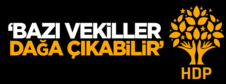 Dilipak: Bazı milletvekilleri dağa çıkabilir