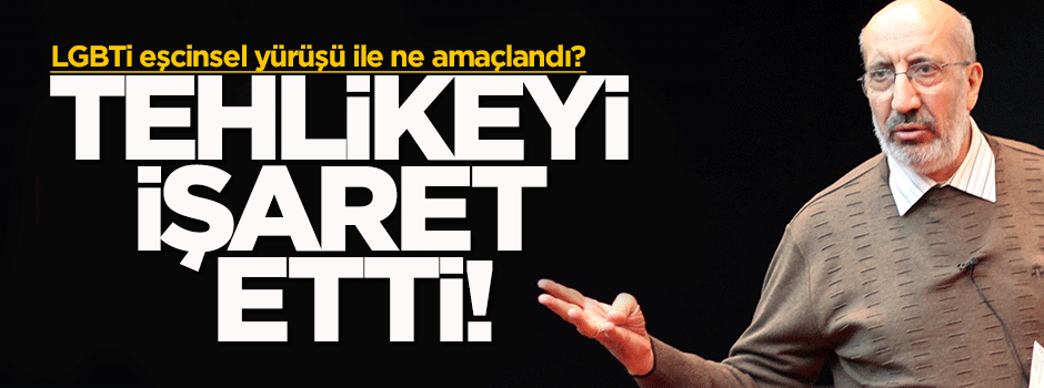 Dilipak: Biseksüel hale getiriliyoruz