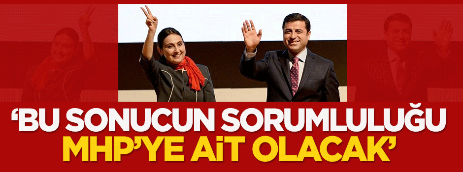 Dilipak: Bu sonucun sorumluluğu MHP’ye ait olacak