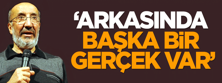 Dilipak: Bu terör dalgasının arkasında başka bir gerçek var