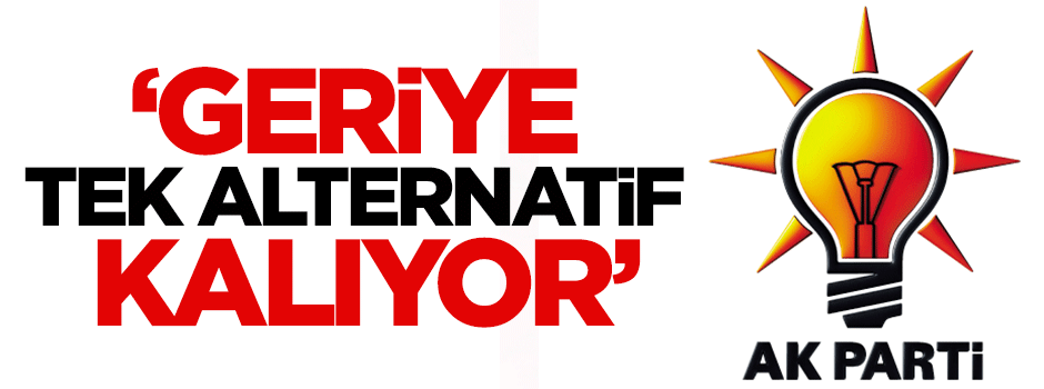 Dilipak: Geriye tek alternatif kalıyor