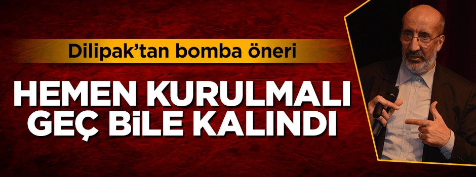 Dilipak'tan müthiş öneri: 15 Temmuz Kütüphanesi kurulmalı