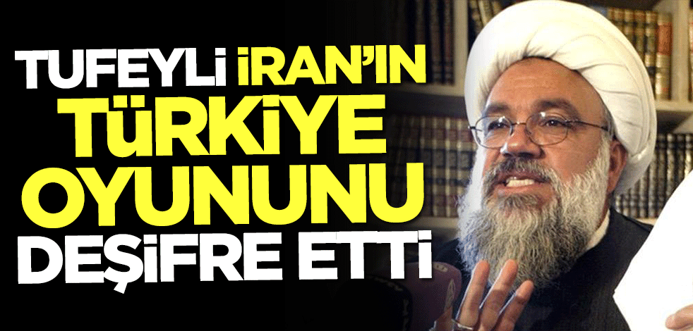 Din alimi Şeyh Subhi Tufeyli, İran'ın Türkiye oyununu deşifre etti