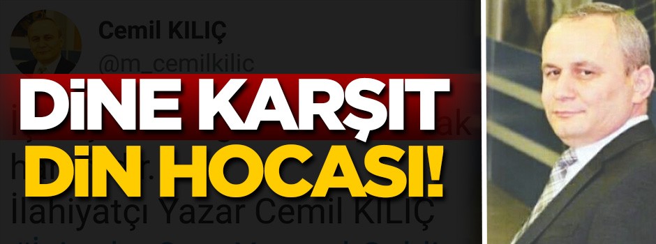 Din karşıtı din hocası!
