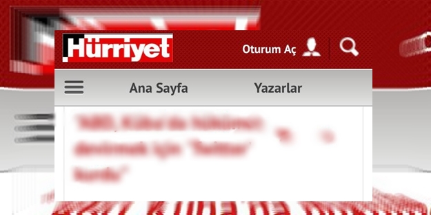 Hürriyet, Twitter üzerinden darbe mi istiyor?
