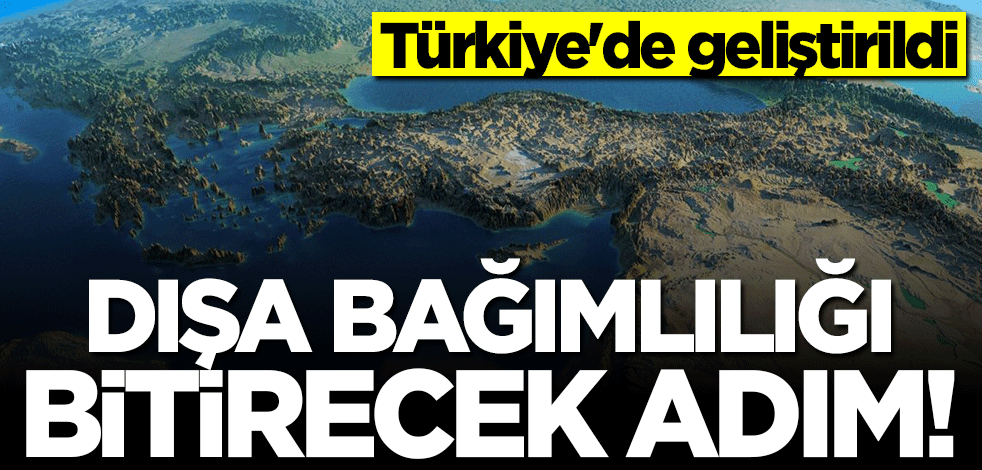 Dışa bağımlılığı bitirecek adım! Türkiye'de geliştirildi