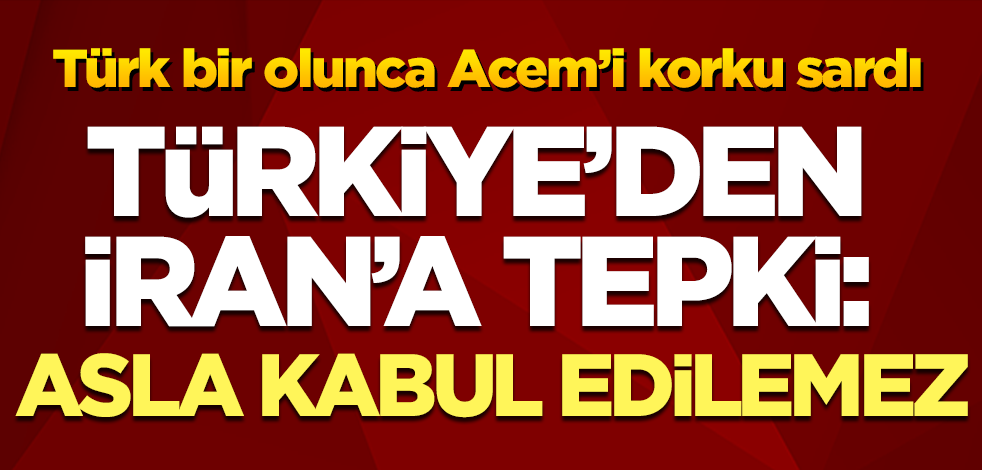 Dışişleri Bakanı Çavuşoğlu'ndan İranlı mevkidaşına Erdoğan tepkisi: Kabul edilemez!