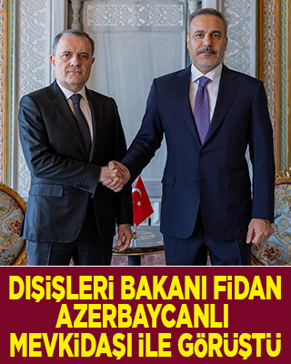 Dışişleri Bakanı Fidan, Azerbaycanlı mevkidaşı ile görüştü