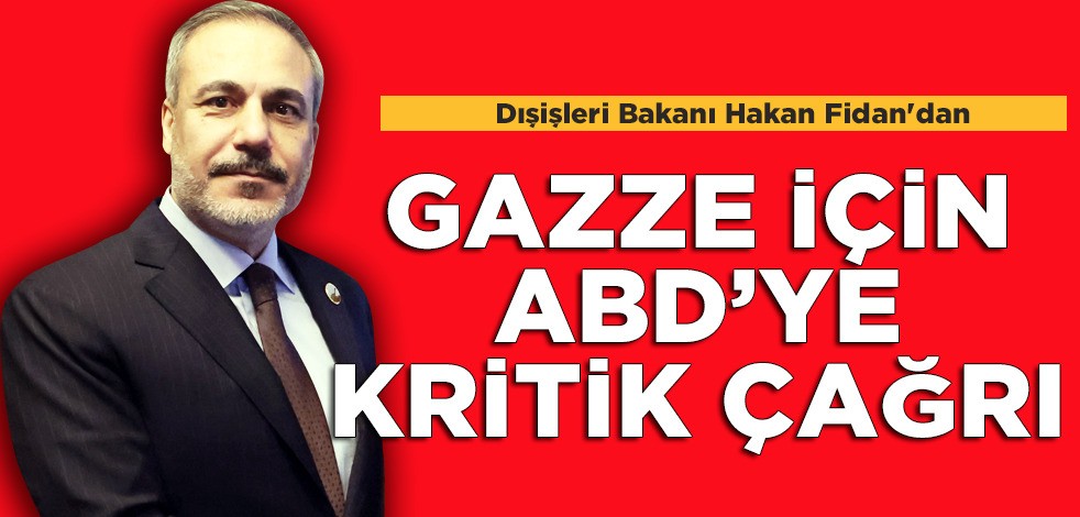 Dışişleri Bakanı Hakan Fidan'dan ABD ile kritik temaslar! Ateşkes çağrısı