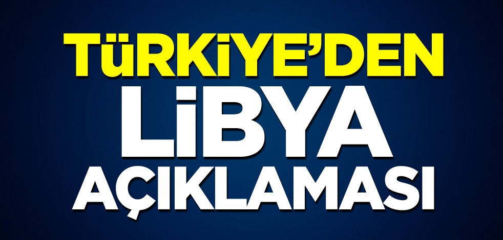 Dışişleri Bakanlığı, Libya Deniz Akademisi'ndeki patlama nedeniyle başsağlığı mesajı paylaştı