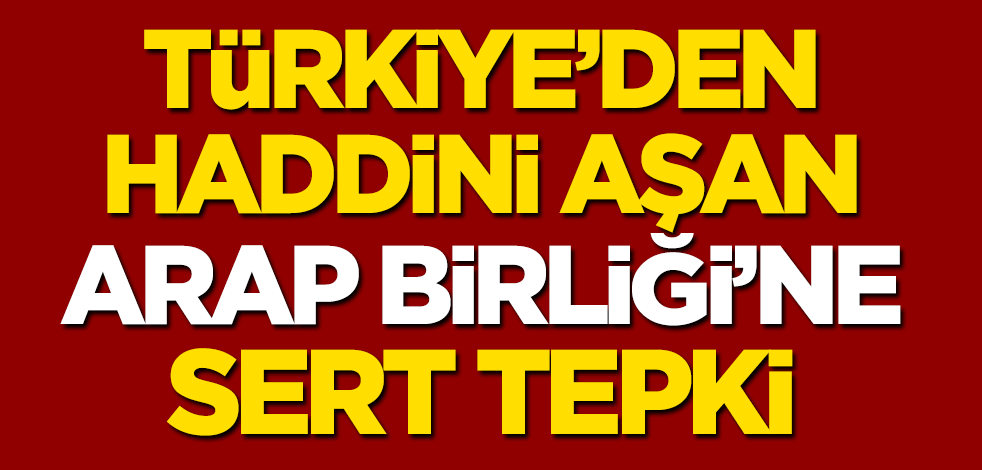 Dışişleri Bakanlığı Sözcüsü Hami Aksoy'dan Arap Birliği'ne Pençe-Kartal Operasyonu tepkisi