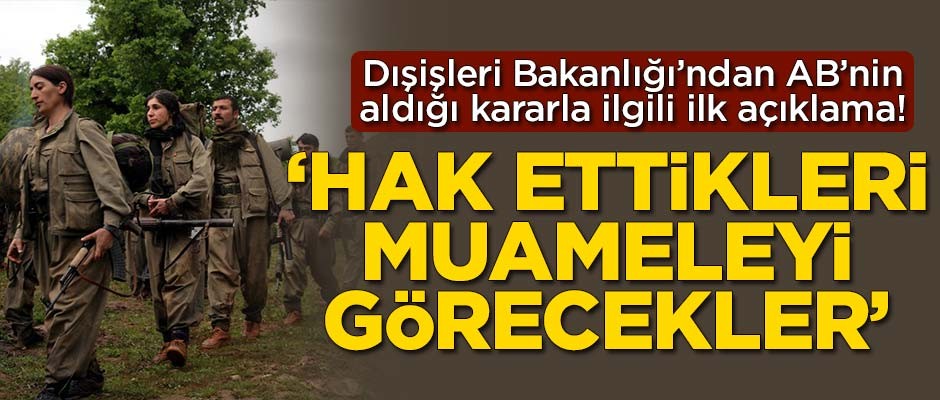 Dışişleri Bakanlığı'ndan sert açıklama!