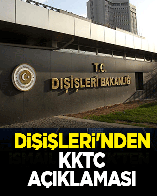 Dışişleri’nden KKTC açıklaması