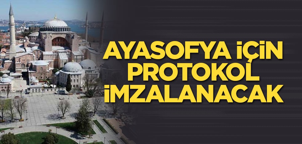 Diyanet açıkladı! Ayasofya için protokol imzalanacak