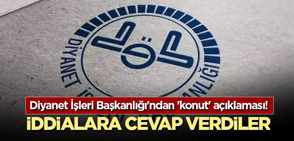 Diyanet İşleri Başkanlığı'ndan 'konut' açıklaması! İddialara cevap verdiler