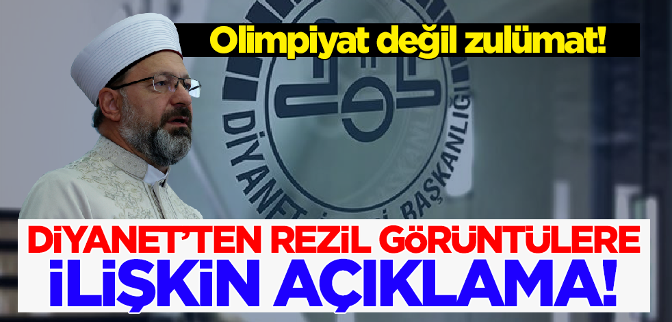 Diyanet'ten 2024 Paris Olimpiyatları'ndaki rezil görüntülere ilişkin açıklama