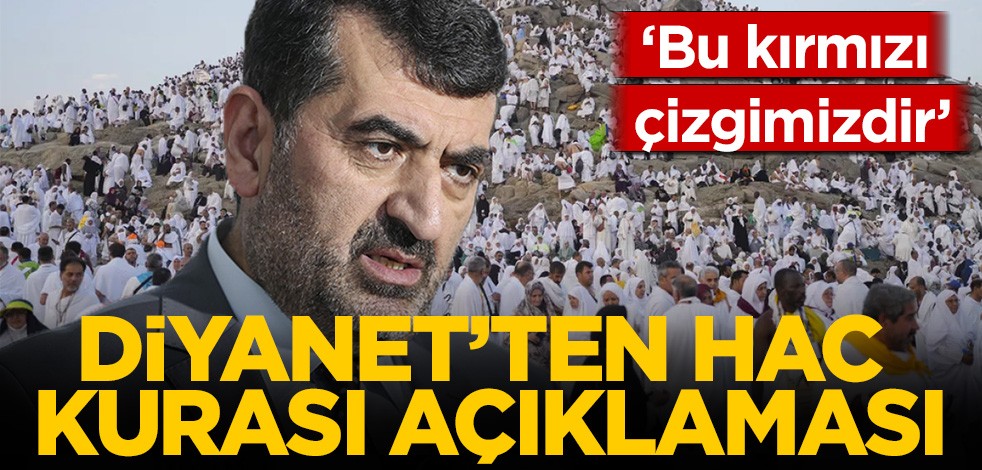 Diyanet'ten alçak iddialara tepki: Bu kırmızı çizgimizdir