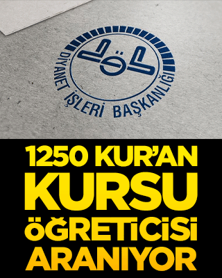 Diyanet’ten dev alım! 1250 Kur’an kursu öğreticisi aranıyor
