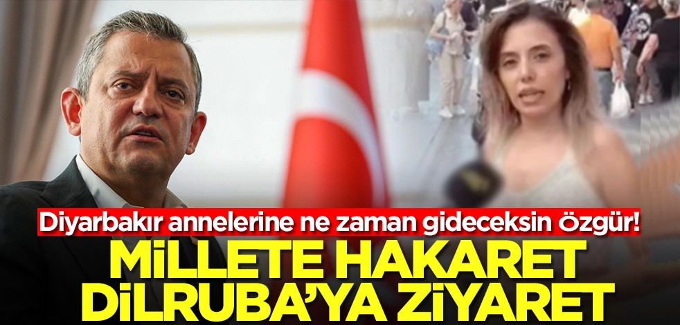 Diyarbakır annelerine ne zaman gideceksin Özgür Özel! Millete hakaret Dilruba'ya ziyaret