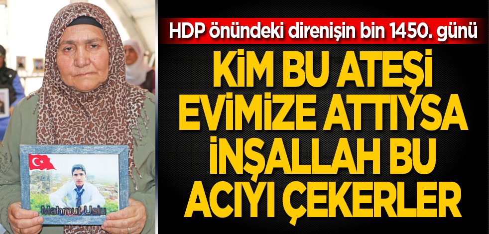 Diyarbakır annelerinin HDP önündeki eyleminin 1450. günü
