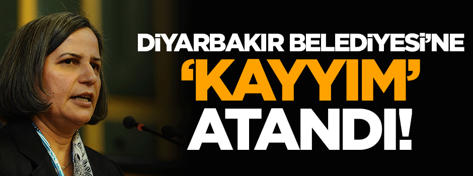 Diyarbakır Belediyesi'ne kayyım atandı