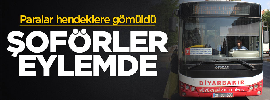 Diyarbakır Büyükşehir Belediyesi'ne tepki gösteren şoförler yolcuları ücretsiz taşıdı