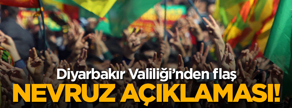 Diyarbakır Valiliği Nevruz'a izin verdi