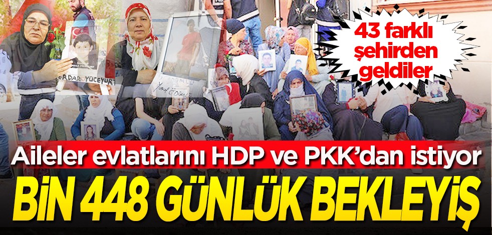 Diyarbakır'a 43 şehirden gelen ailelerin evlat nöbeti devam ediyor
