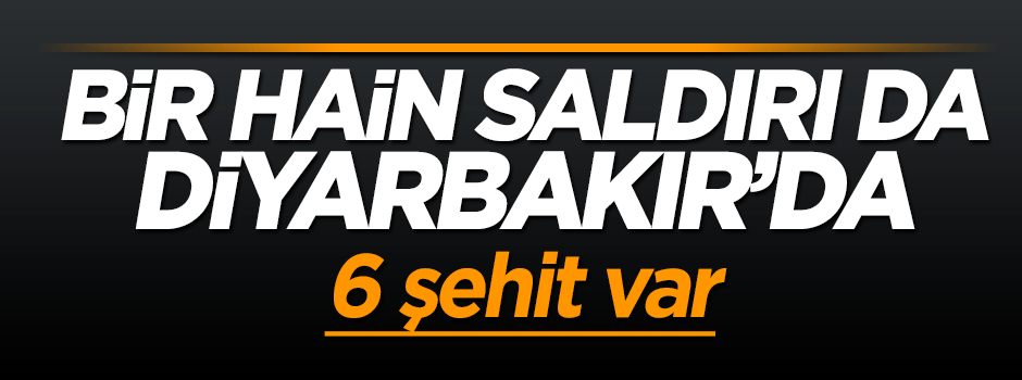 Diyarbakır’da askeri aracın geçişi sırasında patlama!
