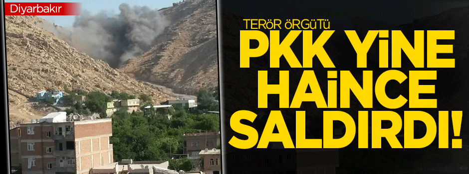 Diyarbakır'da askeri zırhlı araca bombalı saldırı