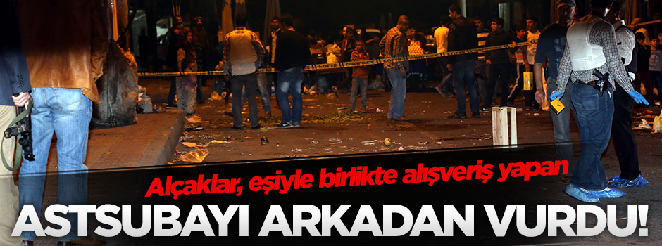 Diyarbakır'da Astsubay'a silahlı saldırı!