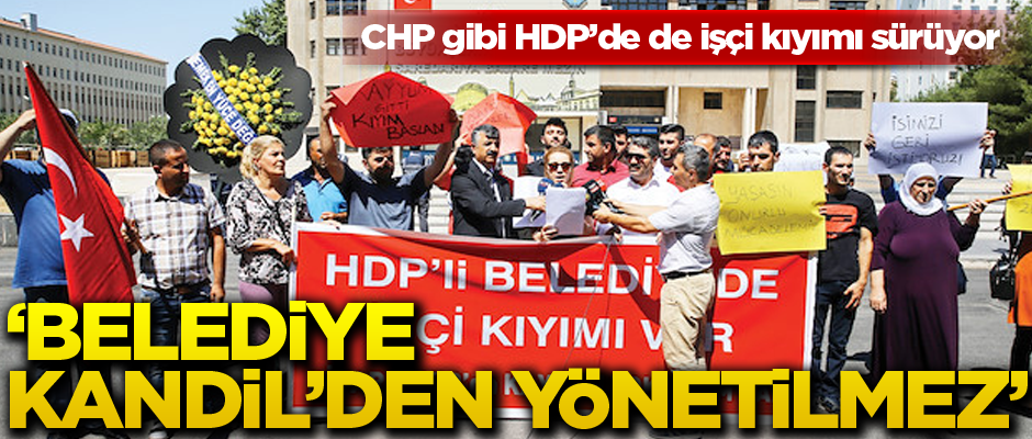 Diyarbakır'da eylem devam ediyor... 'Belediye Kandil’den yönetilemez'