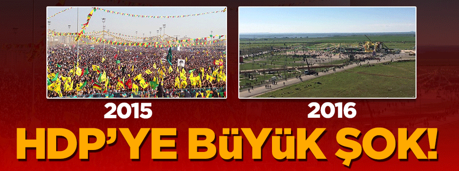 Diyarbakır'da HDP'ye Nevruz şoku!