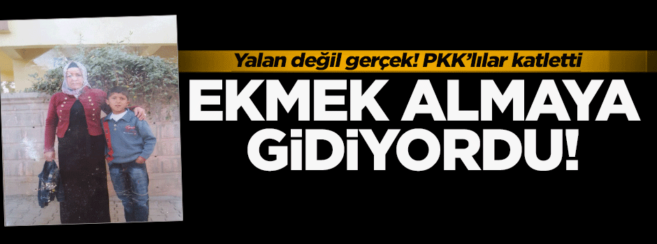 Diyarbakır'da öldürülen çocuk ekmek almaya gidiyordu