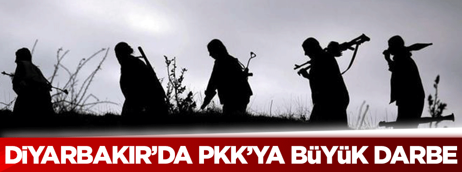 Diyarbakır'da PKK'ya büyük darbe!